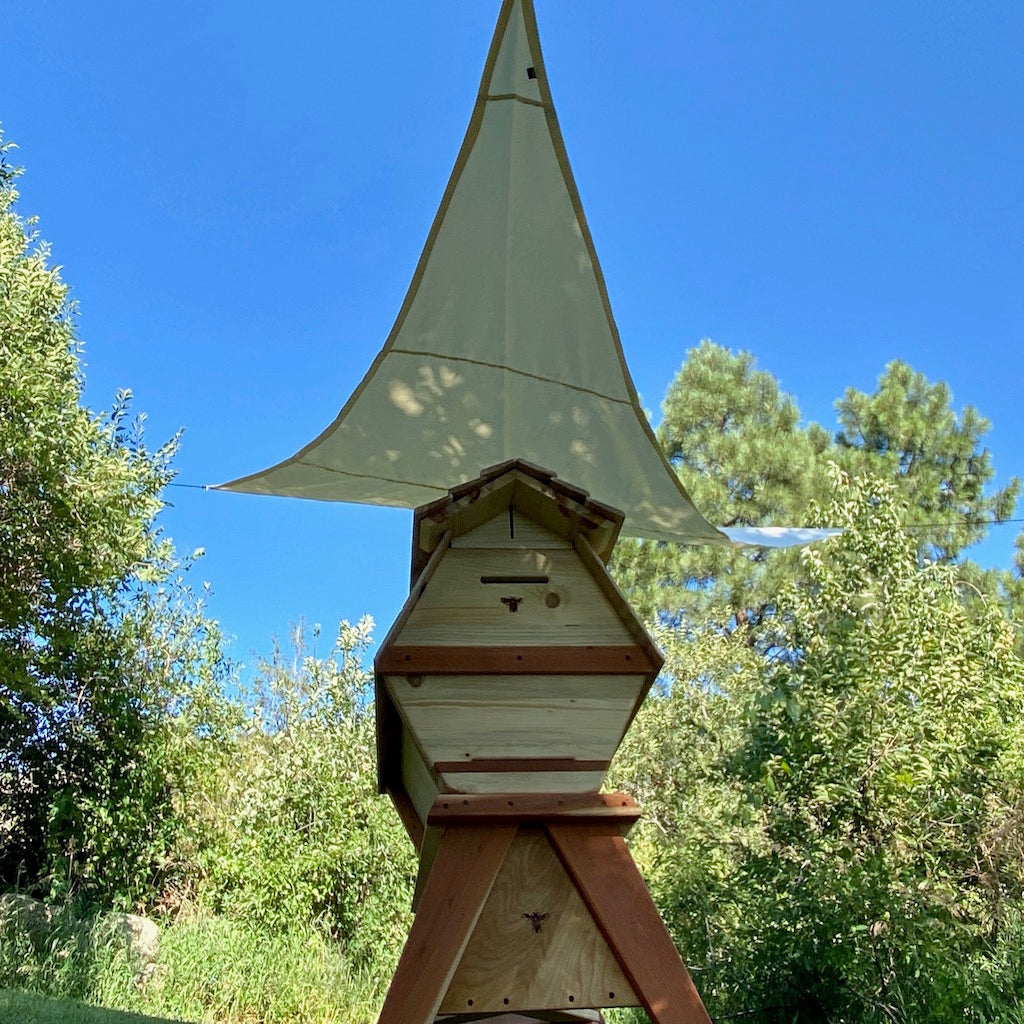 BackYardHive Bee GHive Sun Shade