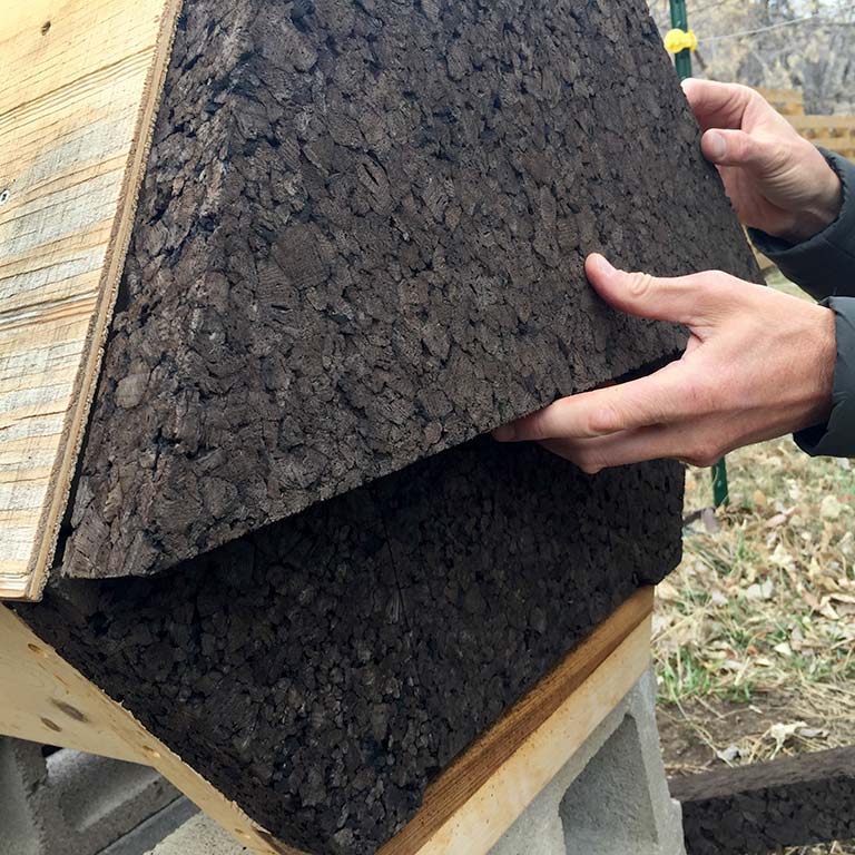 Beehive Insulation Cork Kit - Cathedral Northern Lights Hive®