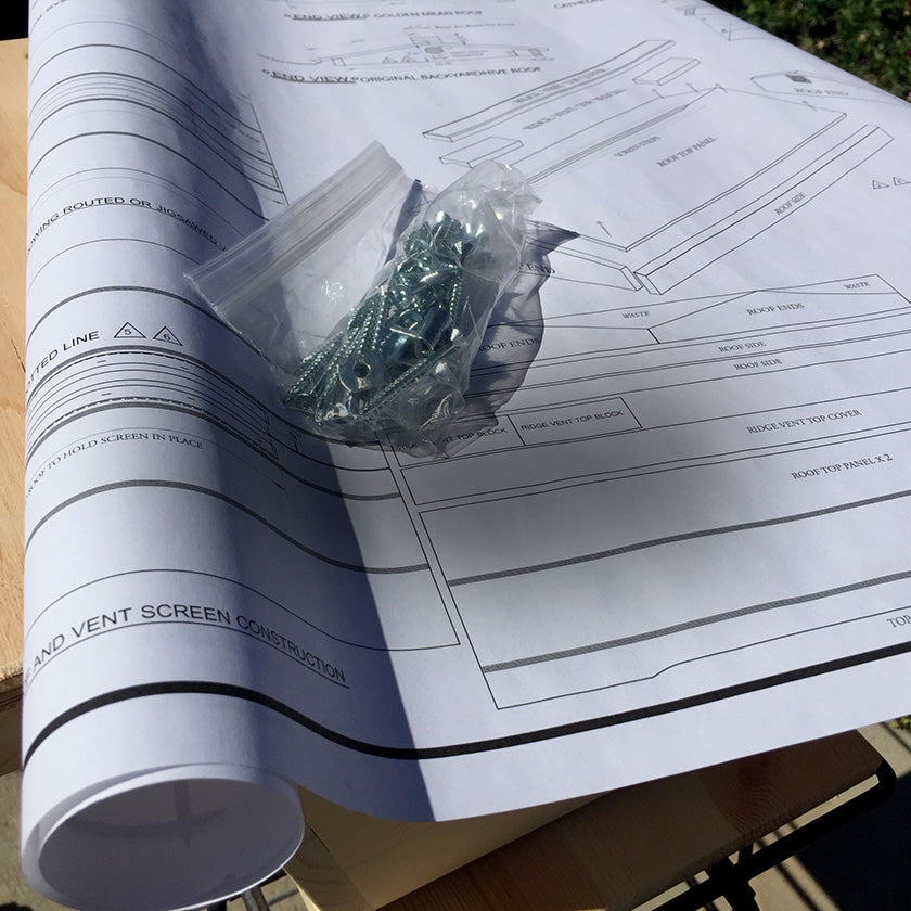 Top Bar Bee Hives Plans