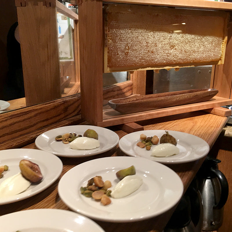 Fresh, Raw Honeycomb Straight from the Hive