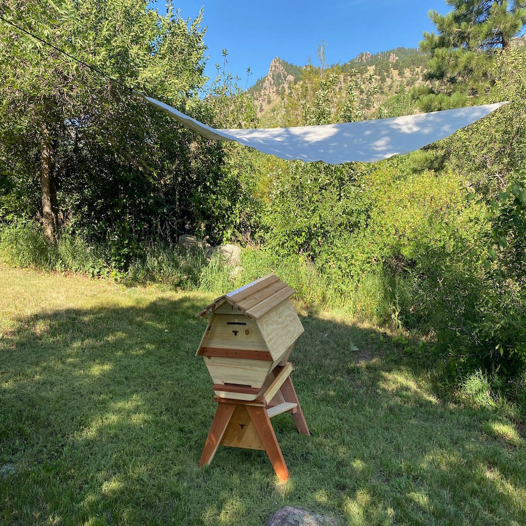 BackYardHive Bee Hive Sun Shade