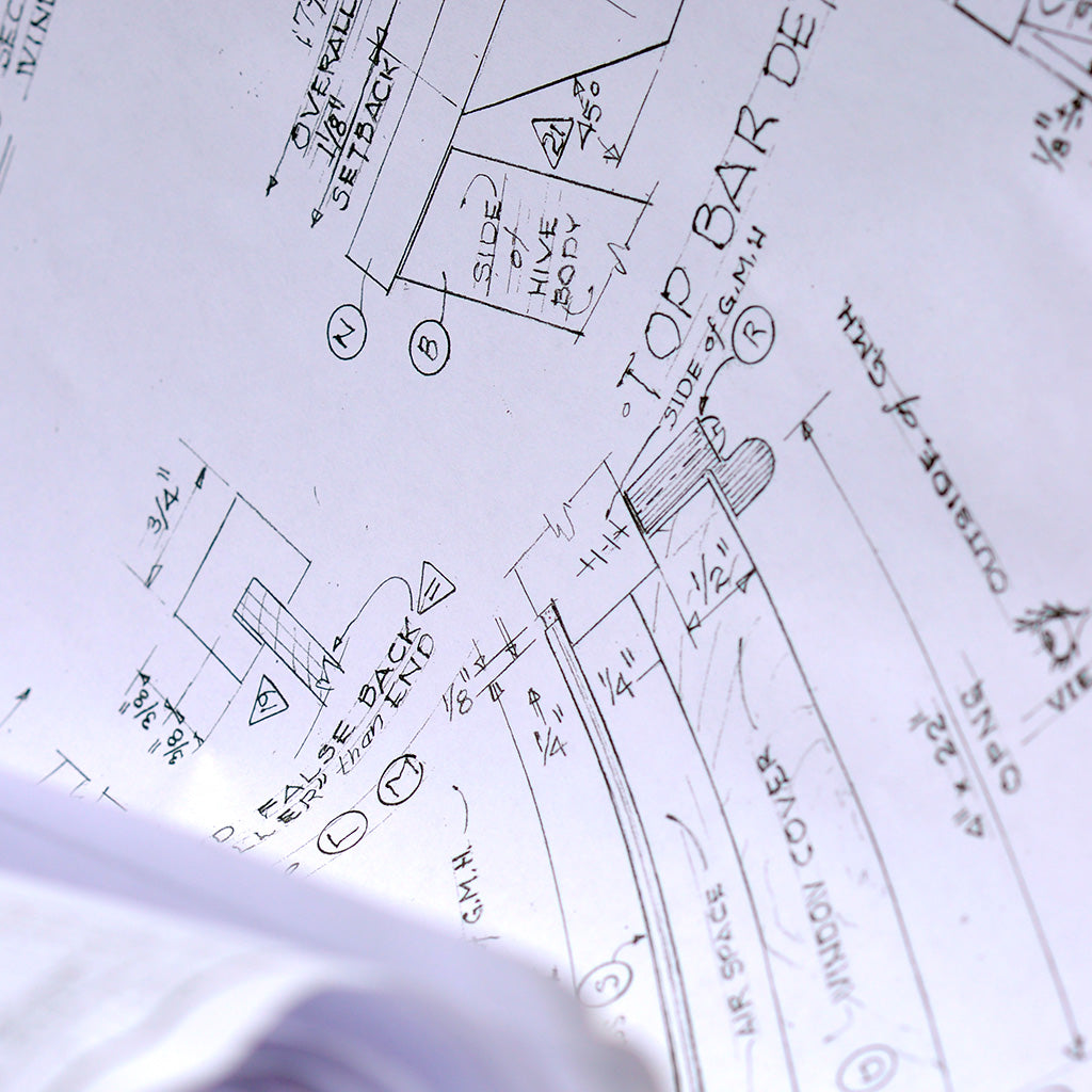 Bee Hive Plans - Ventilated Roof