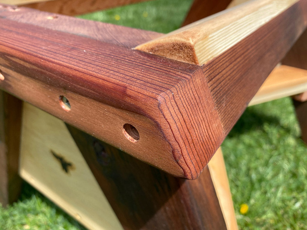 Cathedral Hive Stand detail