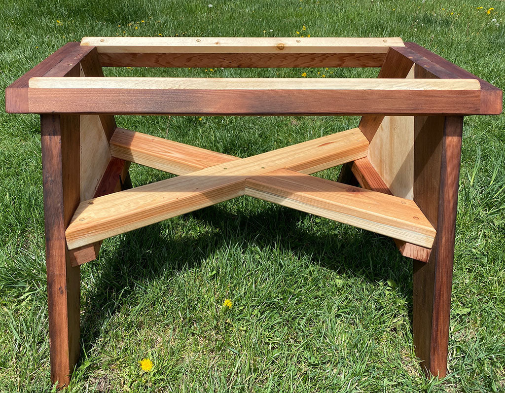 Cathedral Hive Stand side