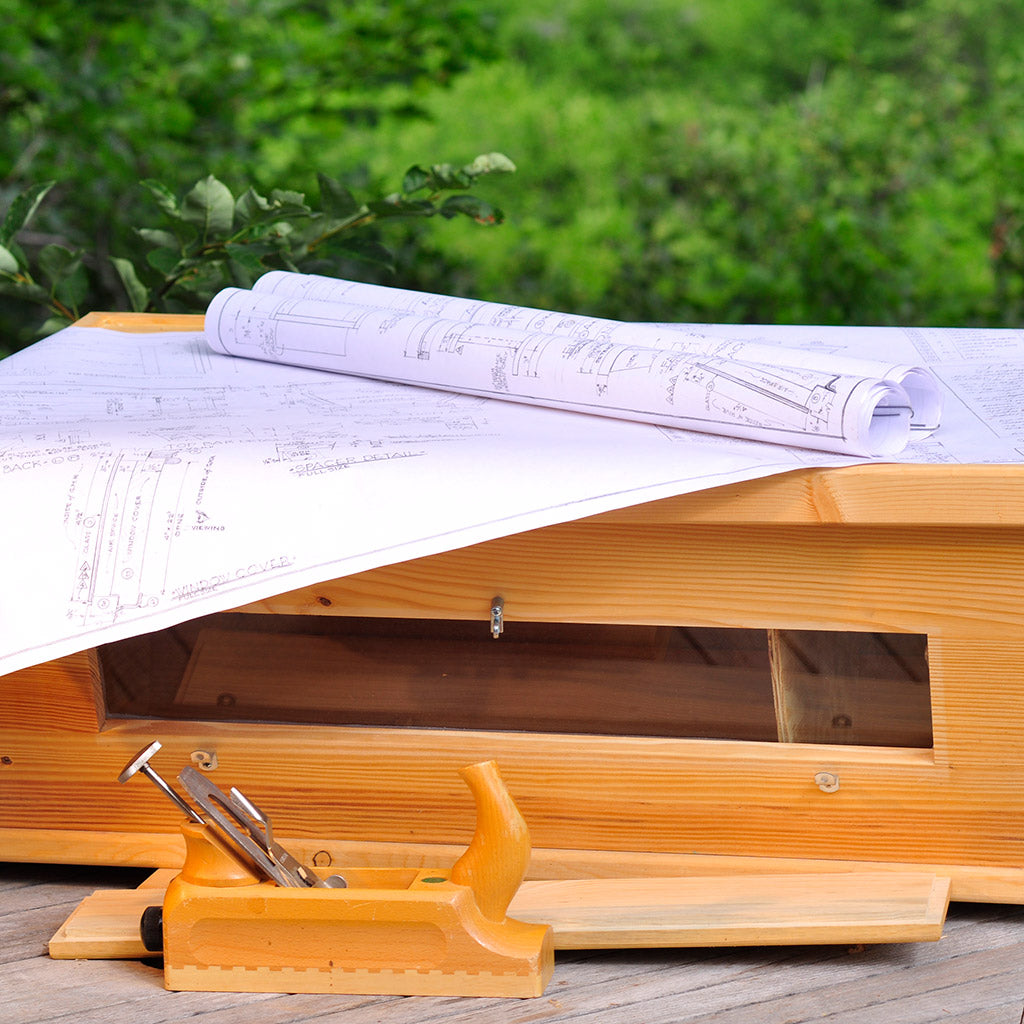Bee Hive Plans - Golden Mean Top Bar Hive
