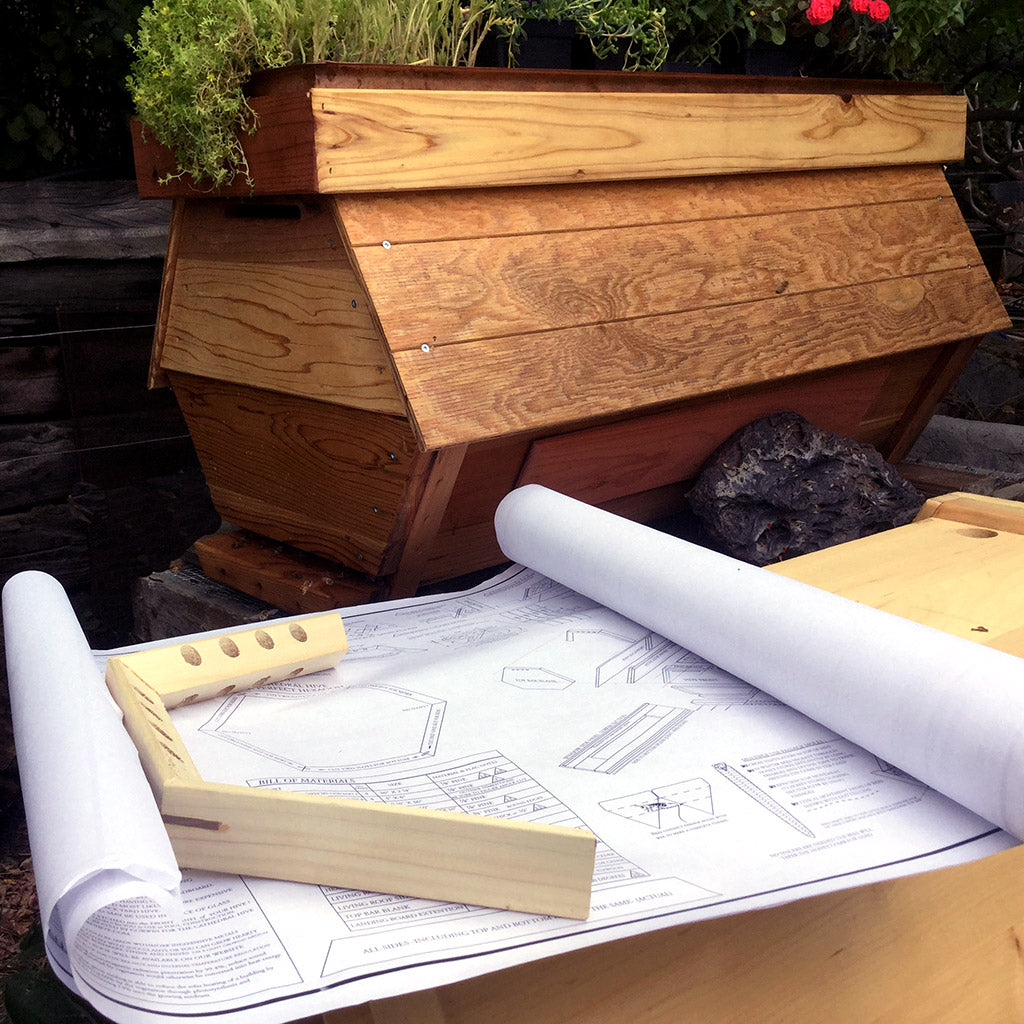 Bee Hive Plans -The Cathedral Hive® - Nominal Wood