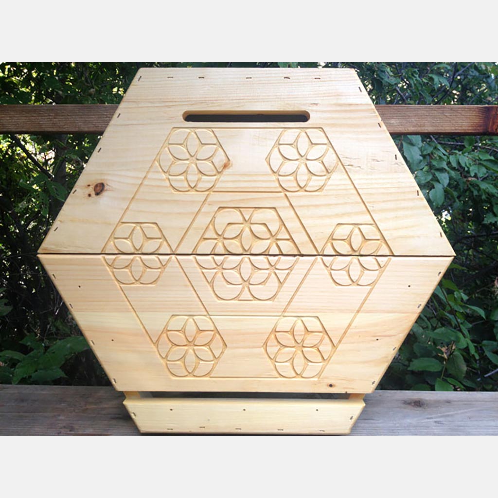 The Cathedral Hive® - Engraved Front
