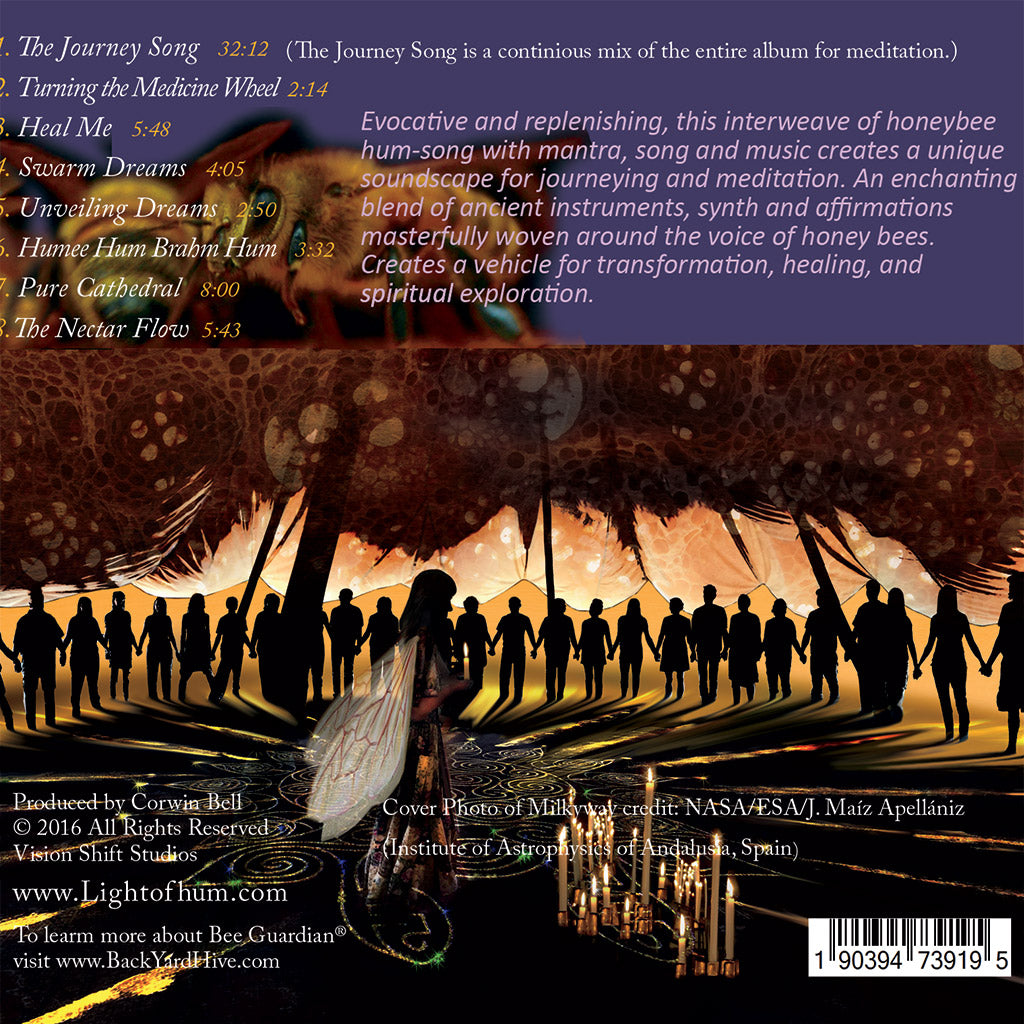 The Light of Hum - Voice of the Honeybees CD Cover